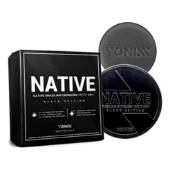 Cera Cristalizadora Native Black Wax Carnauba Preta Vonixx