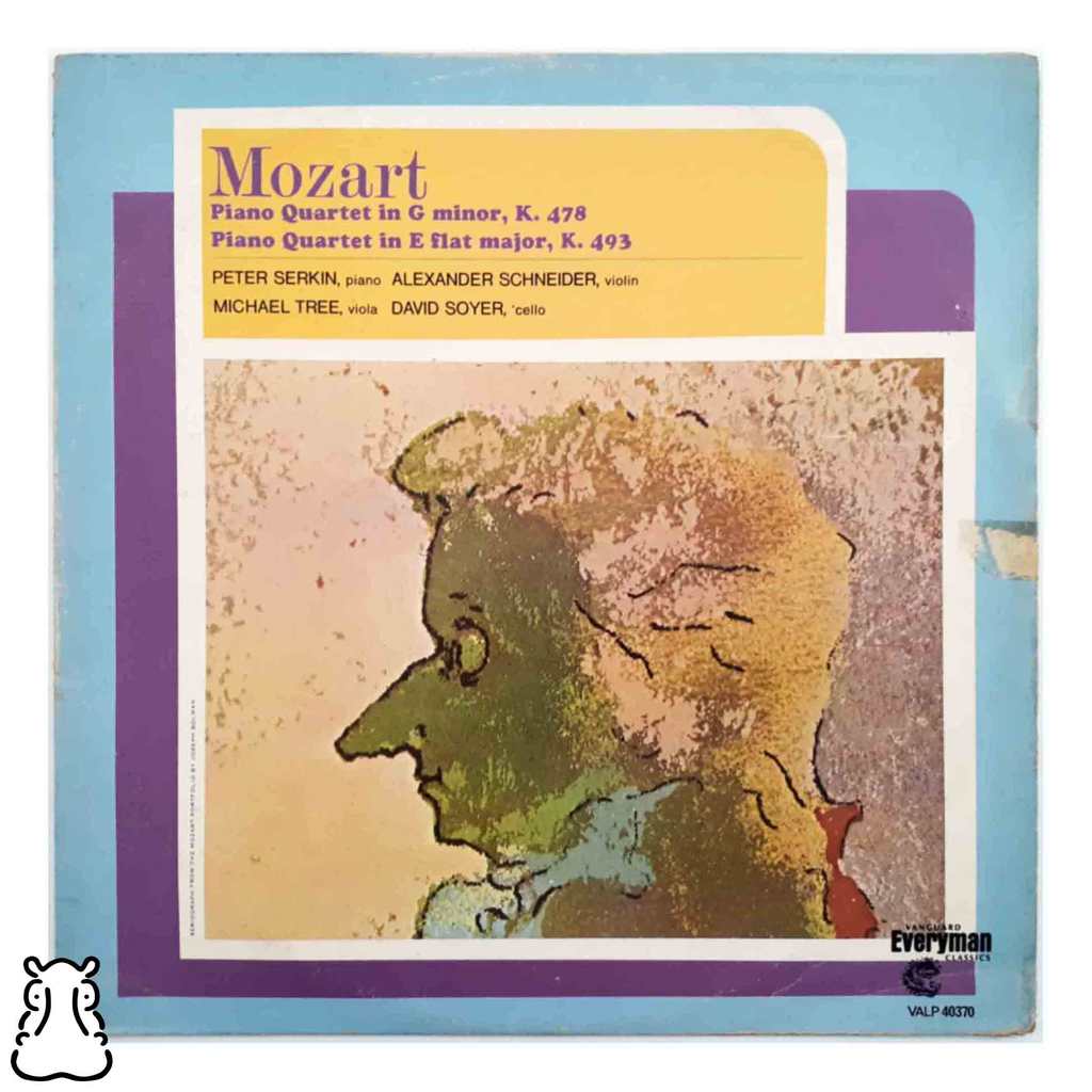 LP Mozart - Piano Quartet In G Minor K. 478  Vinil 1974 - Hm