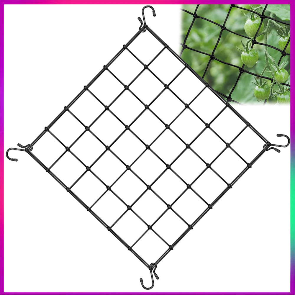 60×60cm Rede de treliça de jardim Rede de suporte de plantas Grade para vegetais pepino tomate ervilha feijão uva flor