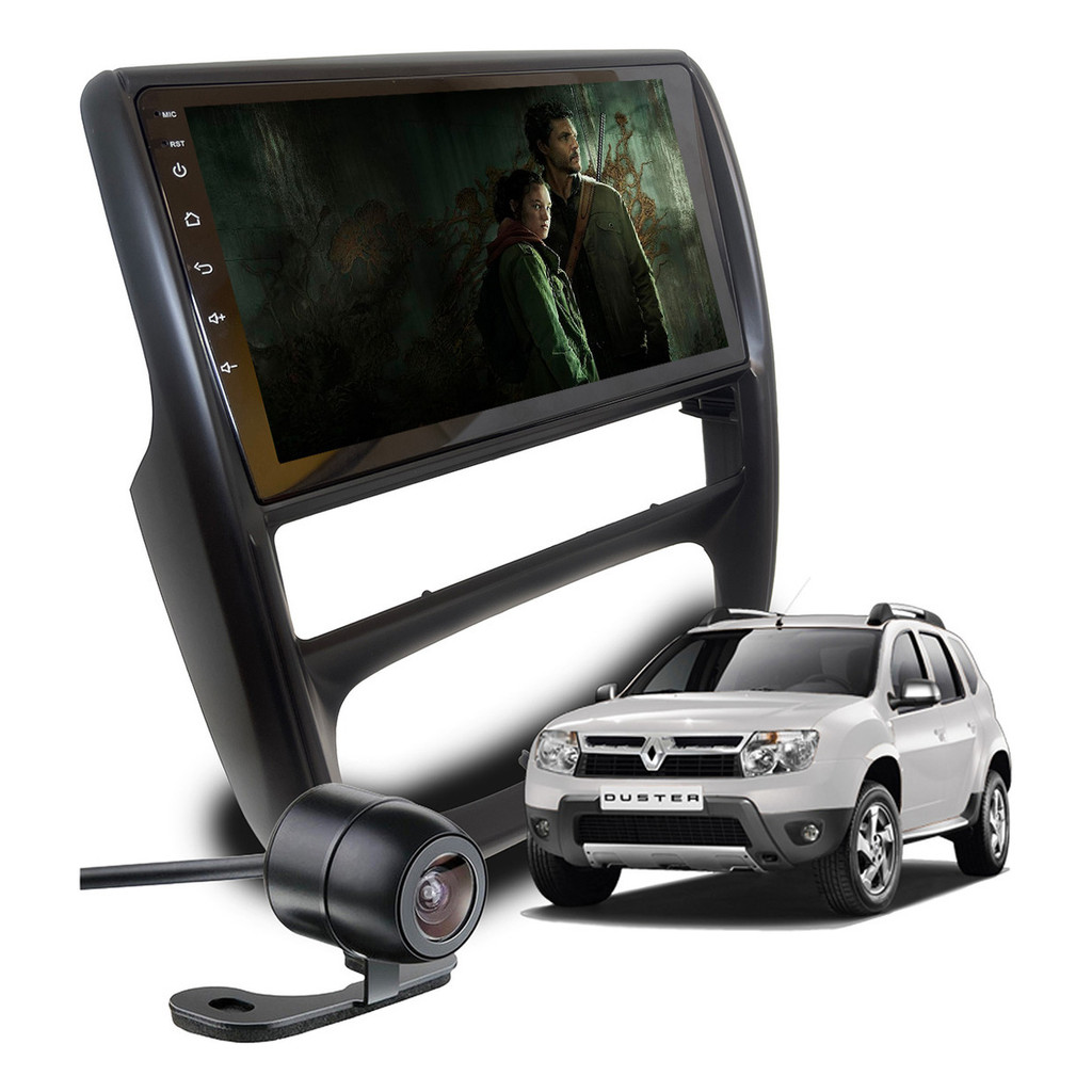 Kit Multimidia Duster 2012-2014 Mp10 9 Polegadas Bluetooth