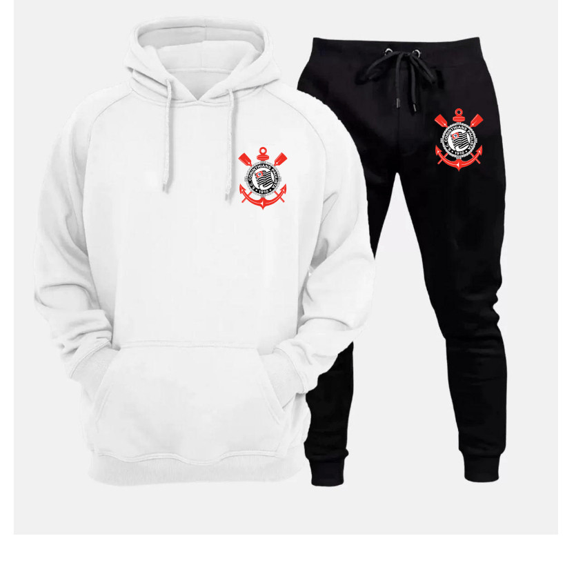 Blusa Moletom casaco Masculino Futebol feminino timao c.o.r