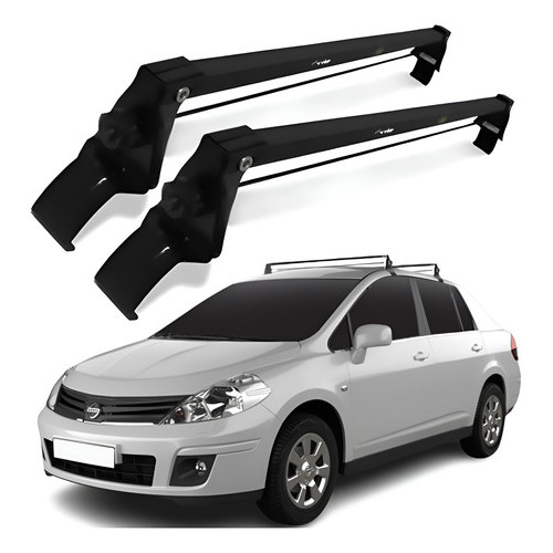 Rack De Teto Tiida Hatch 2010 11 12 13 14 15 16 17 18 2019 -