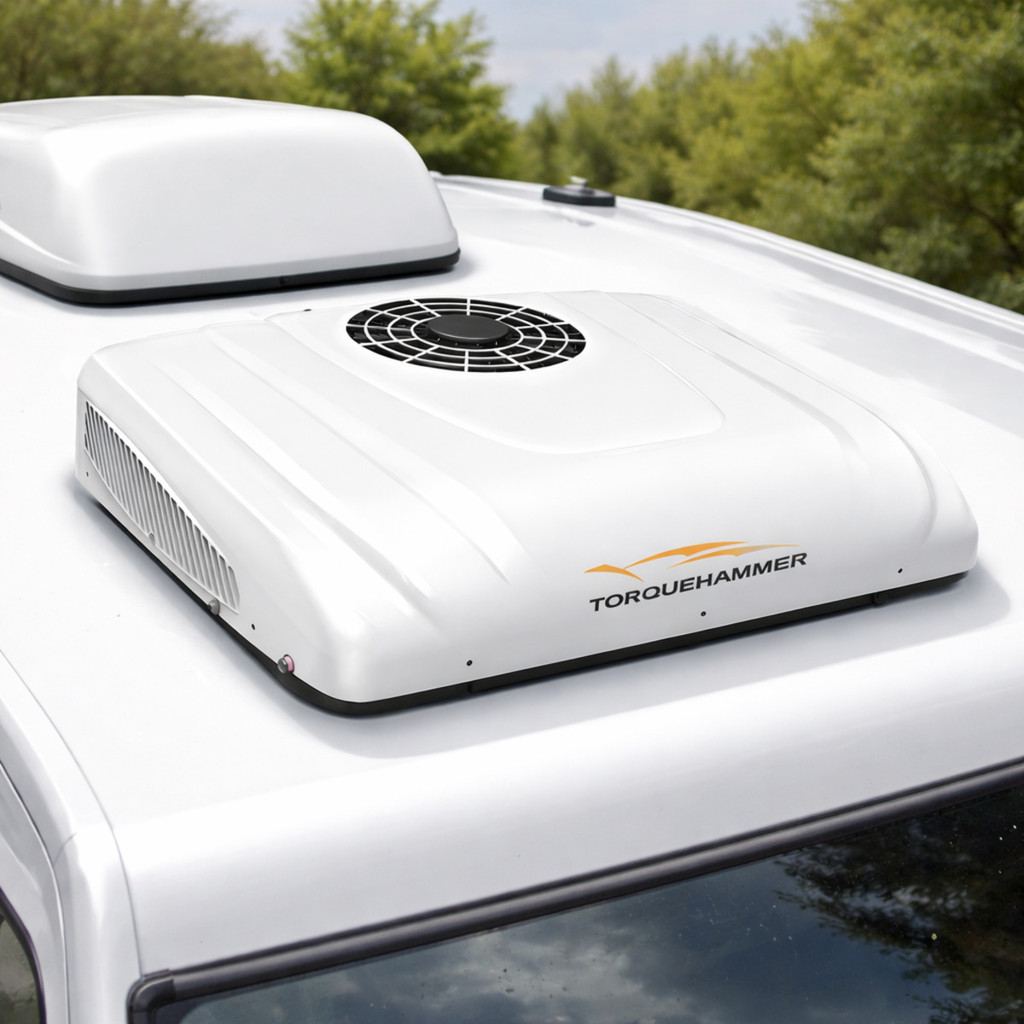 KIT Ar Condicionado Elétrico 24V 12V de Teto Universal Veículos Pesados Resfriamento rápido em Oferta na Shopee