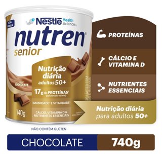 Nutren Senior Complemento Alimentar Chocolate 740g em Oferta na Shopee