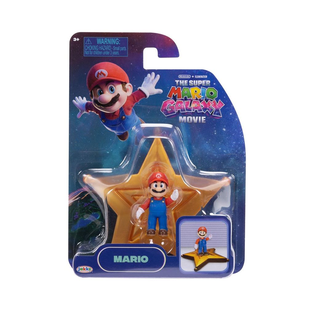 Mini Boneco Mario de 3cm - Super Mario Galaxy, O Filme em Oferta na Shopee