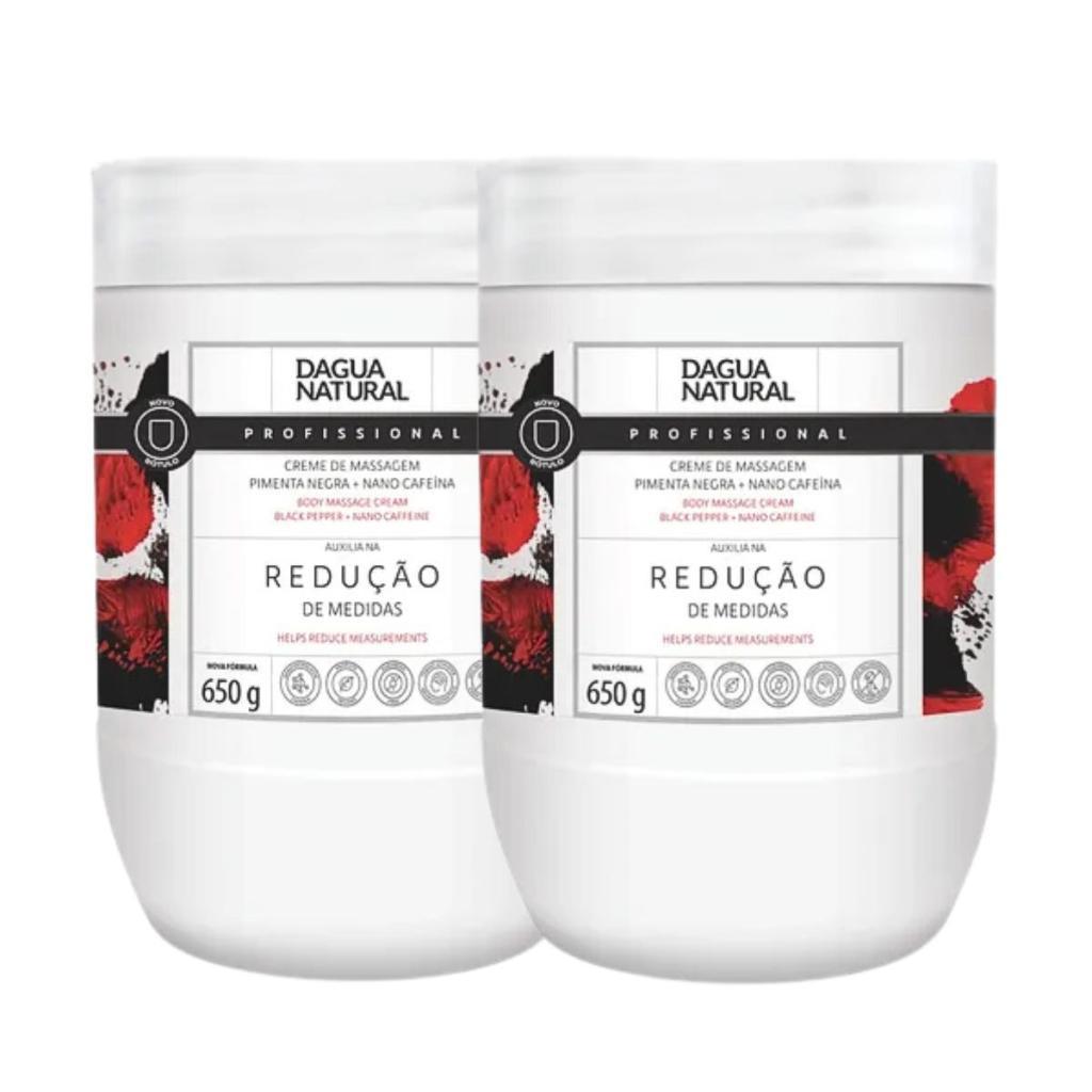 Kit Dagua Natural 2 Unidades De Pimenta Negra + Nano Cafeína De 650G