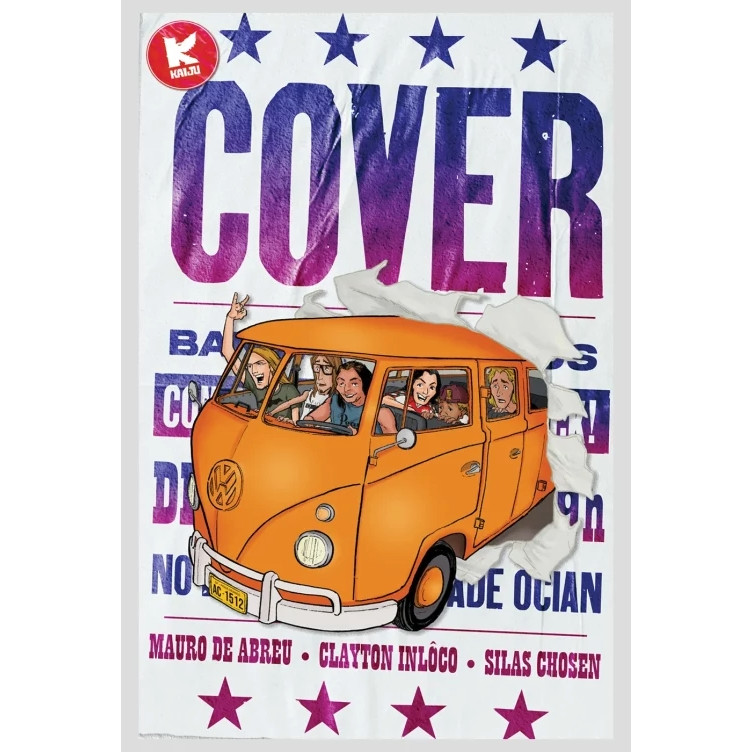 Capa do livro Comic - Cover - Novo/Lacrado - Editora Kaiju Editora -