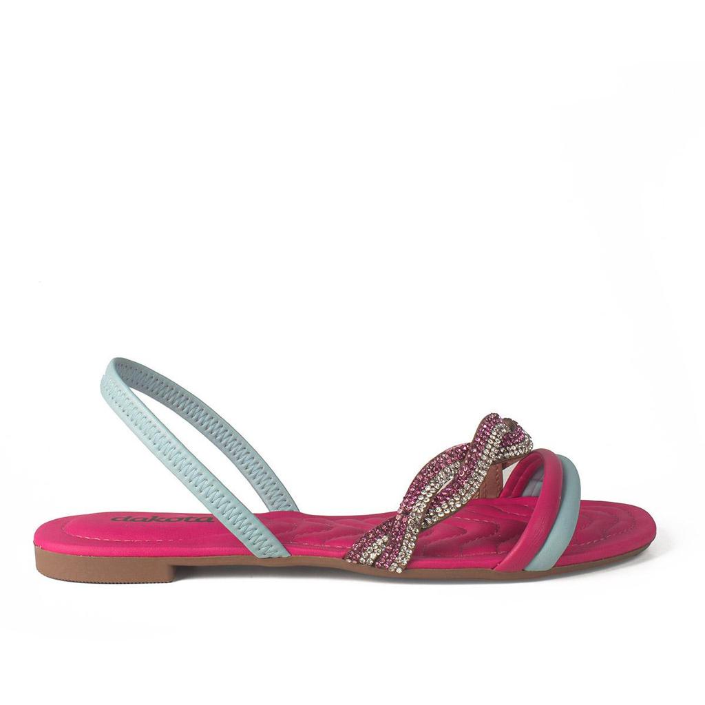 Sandália Dakota Rasteira Metalizado em Oferta na Shopee