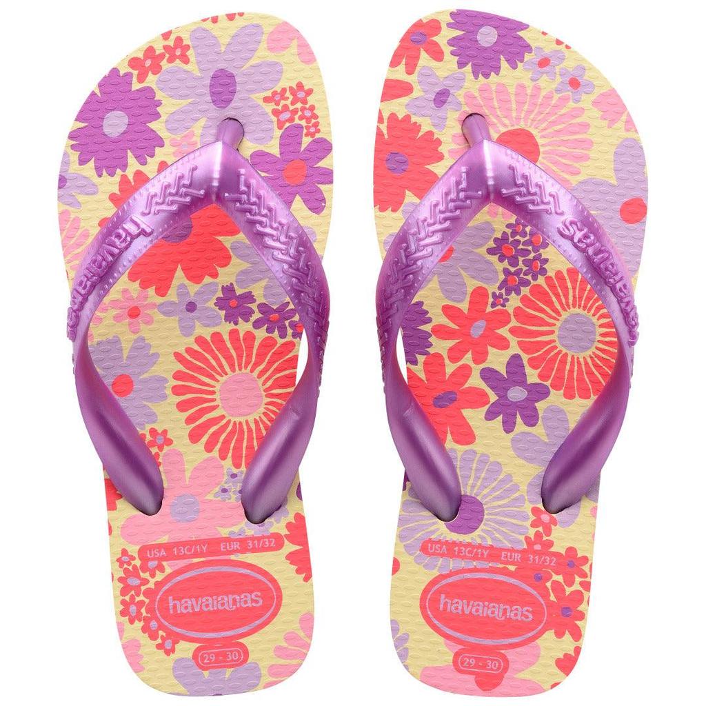 Chinelo Havaianas Infantil Kids Flores Original em Oferta na Shopee