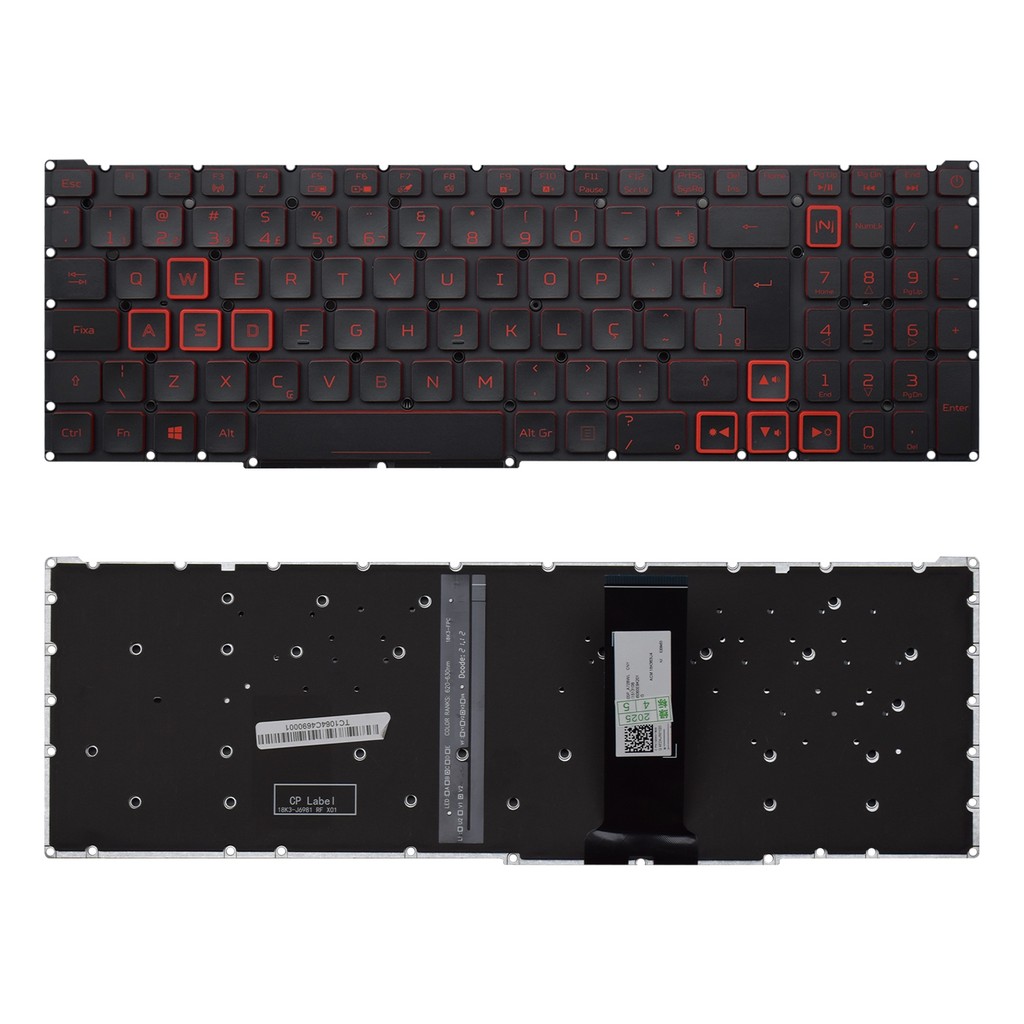 Teclado para Notebook Acer Nitro 5 AN515-54 em Oferta na Shopee