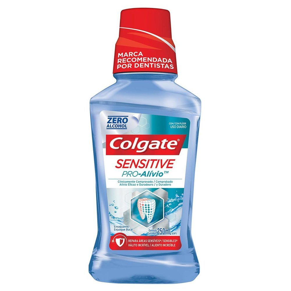 Enxaguante Bucal Colgate Sensitive Pro Alívio 250ml em Oferta na Shopee