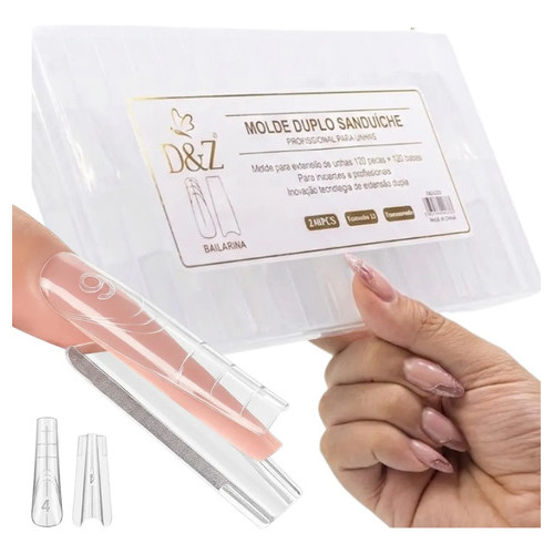 Molde F1 Sanduiche Bailarina Apice Baixo D&z  Omm Da Gringa Transparente em Oferta na Shopee