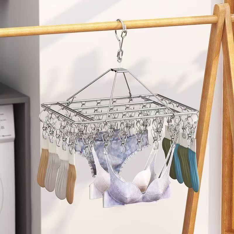 Varal Roupas pregadores com intimas apartamento  Reforçado Calcinha, Meia, Cueca