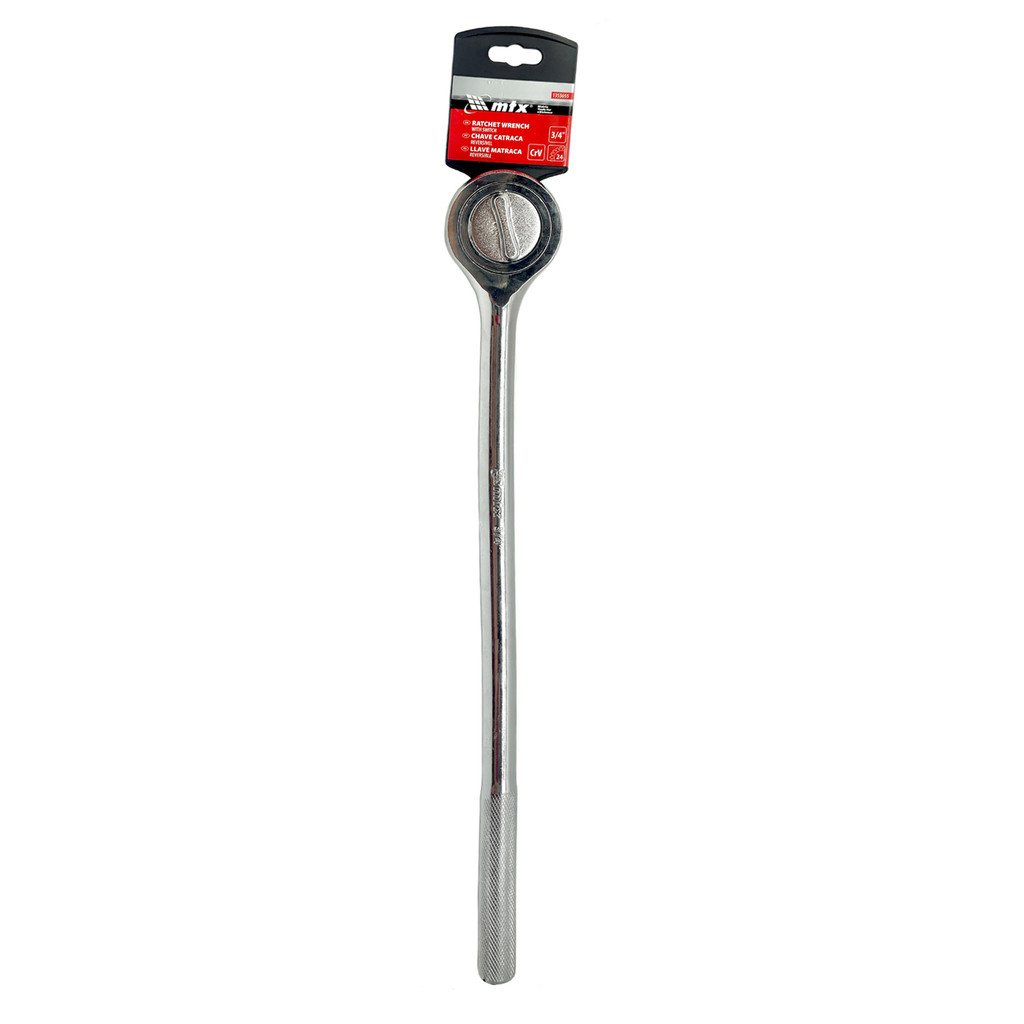 Chave Catraca Reversível Encaixe 3/4 Pol. Crv Cromada MTX