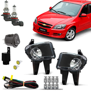 Kit Farol Milha Celta 07/15 Prisma 07/12 Tictac Halógena Branco em Oferta na Shopee