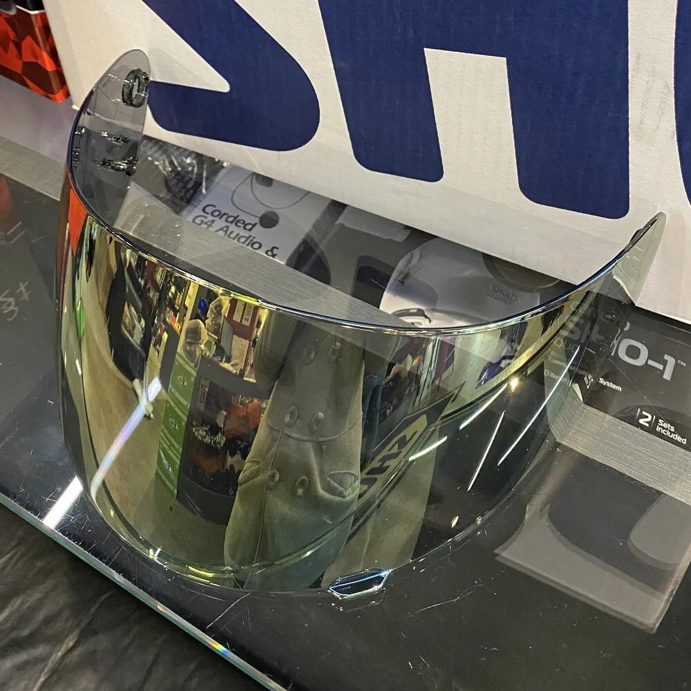 Viseira Shoei CX-1V Gold (X-Spirit 1 e Multitec)