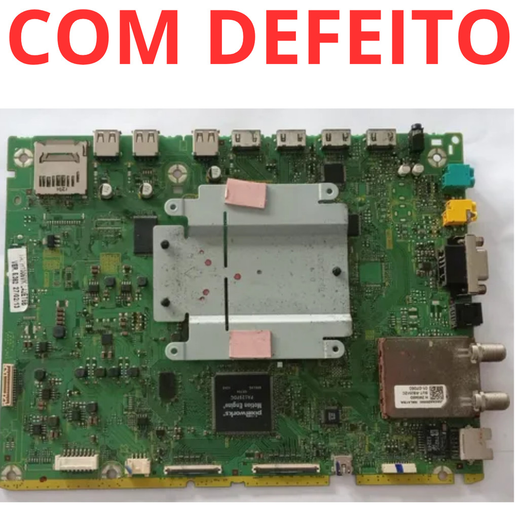 Placa Principal Tc-l42et5b Tc-l42 ( com defeito )