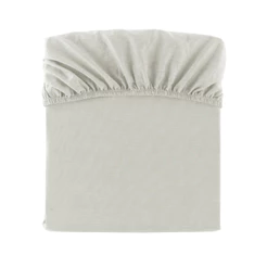 Lençol de Elástico Malha 100% Algodão Sofee Kacyumara Off White