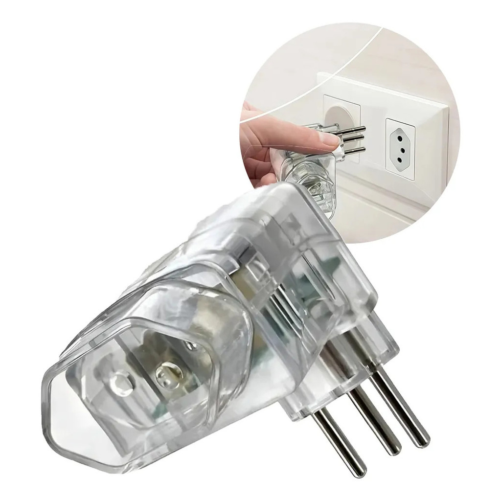 Protetor Contra Surtos E Raios Dps 20a Bivolt 127/220v