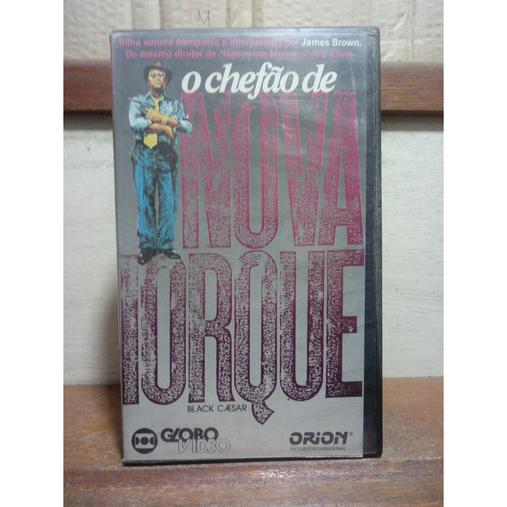 vhs O Chefão De Nova Iorque - Fred Williamson - James Brown