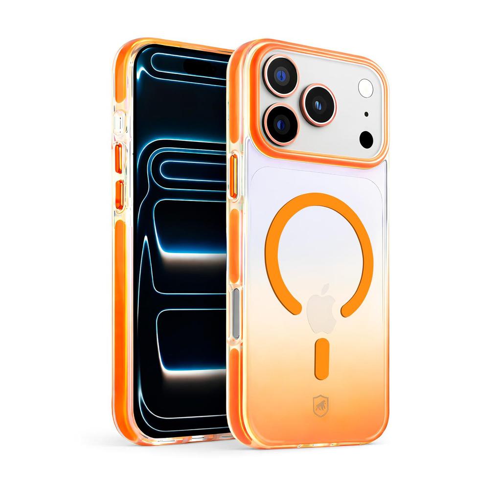 Capa case capinha para iPhone 17 Pro Max - Akroma Magsafe - Laranja - Gshield em Oferta na Shopee