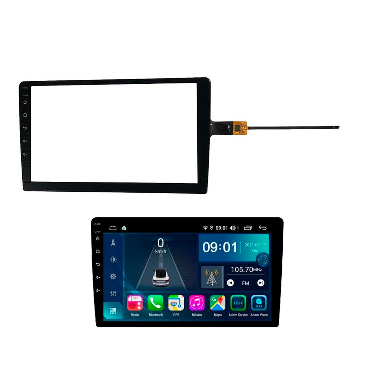 Tela Touch Screen Toque Tatil Vidro Multimidia Chinesa Capacitiva 9 Polegadas Android Proton Adak 2964/G2 em Oferta na Shopee