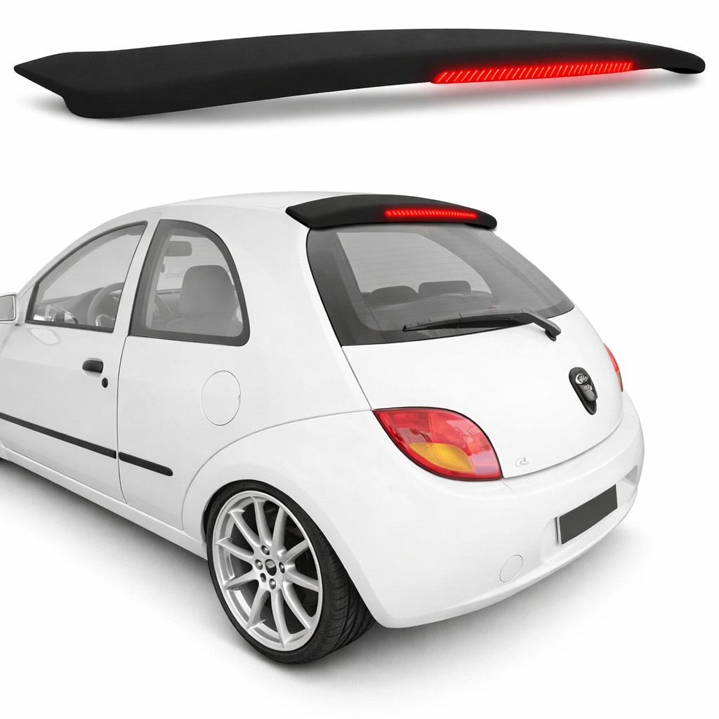 Aerofólio Preto Fosco Ford Ka Com Break Ligth 96 97 98 99 00 01