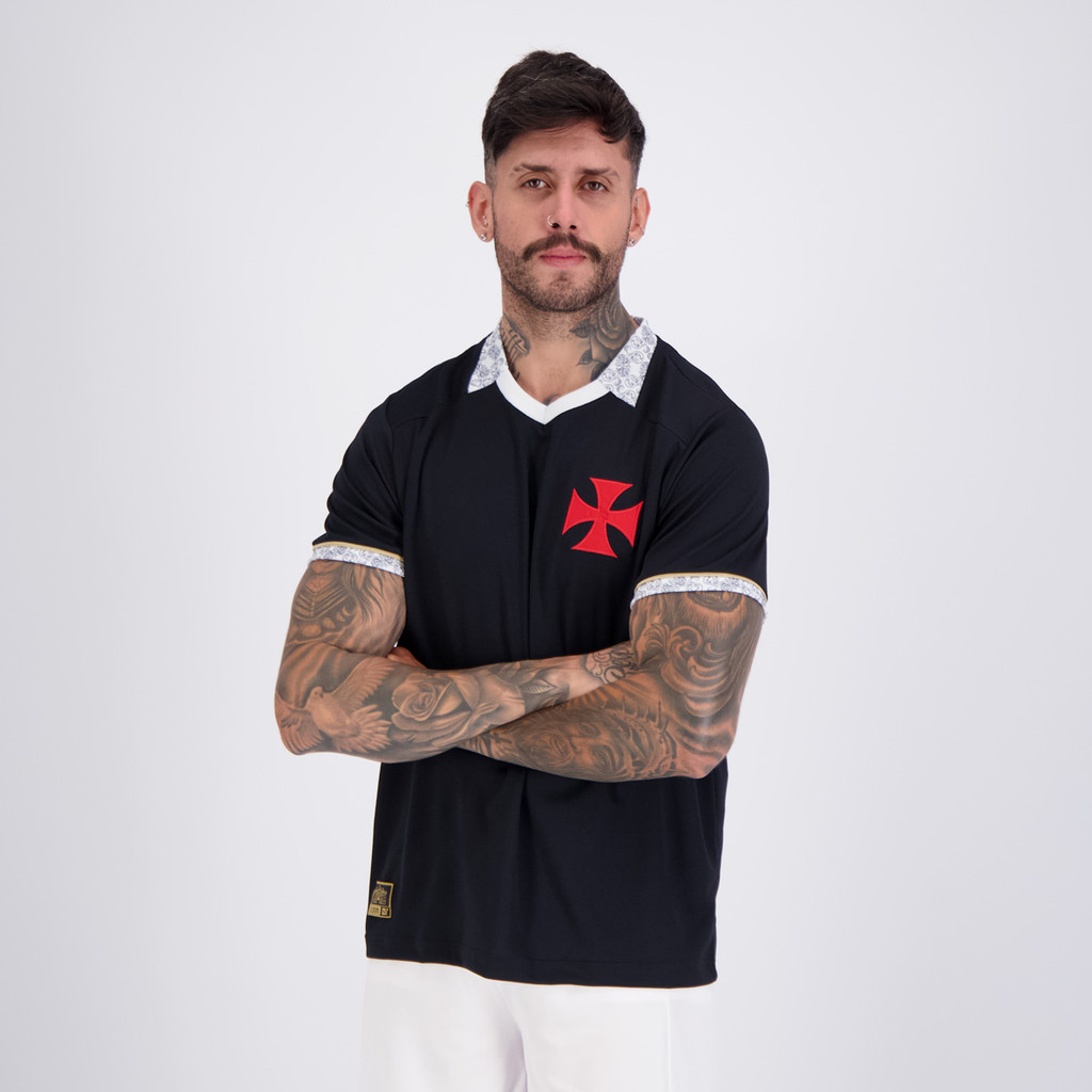 Camisa Vasco Eterno Preta · foto 2