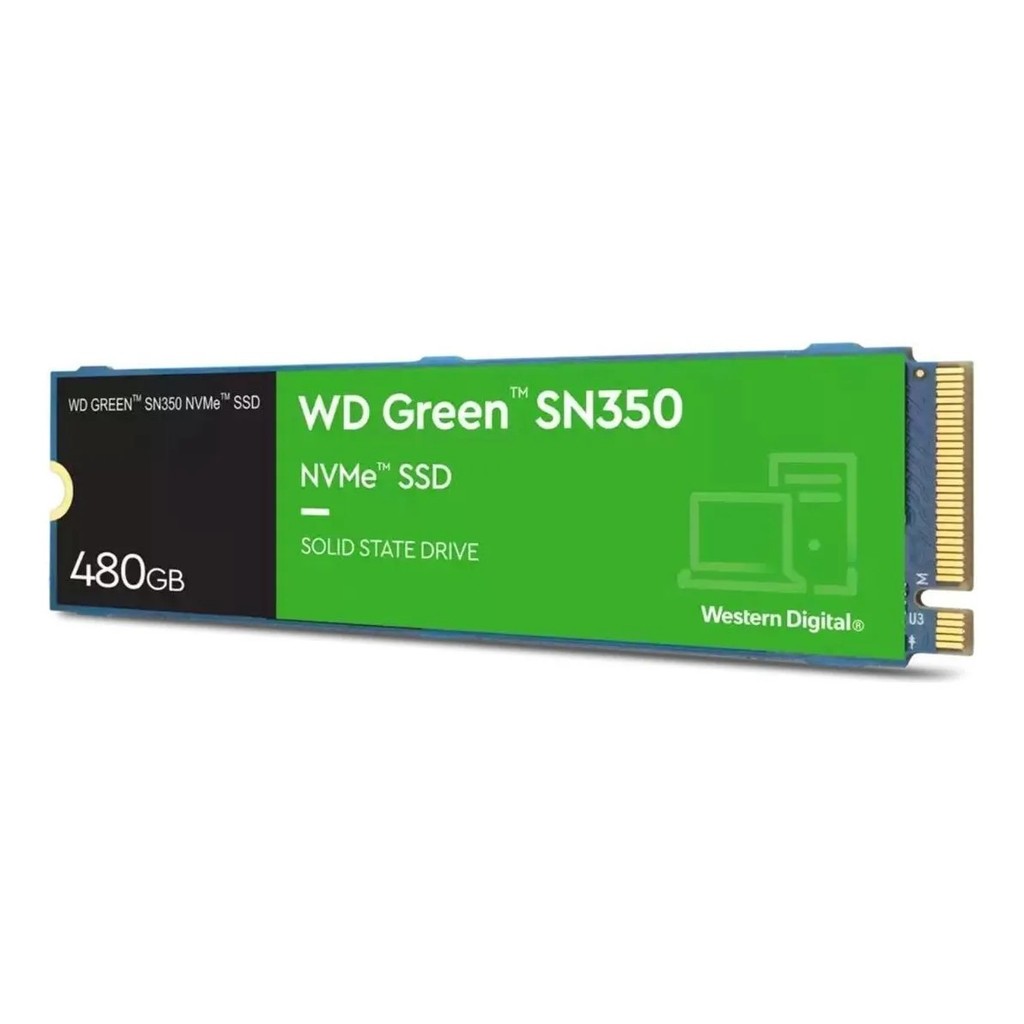 Nvme 480GB WD Green 3.0 2400mb/s