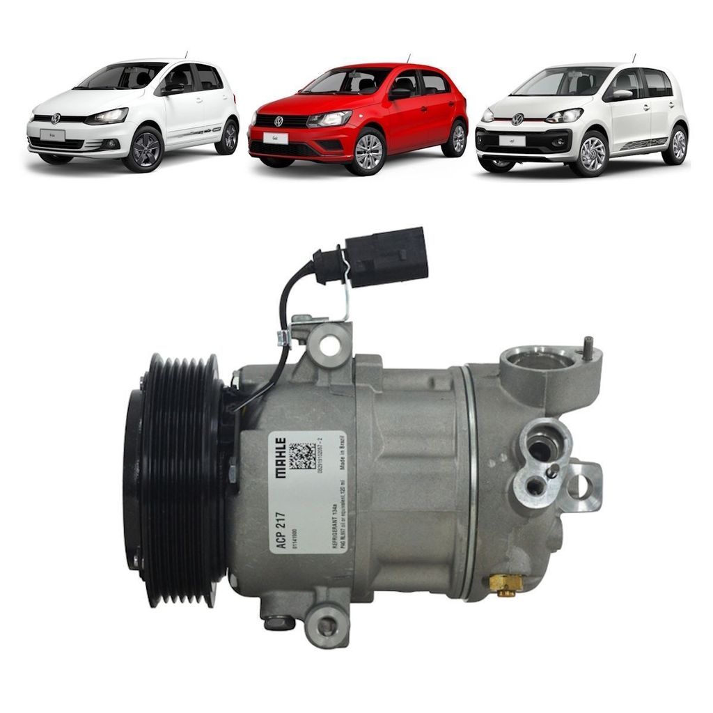 COMPRESSOR GOL UP FOX VOYAGE 1.0 3CC 2014 A 2023 MAHLE ACP 217 000P CD DJ DISTRIBUIDOR