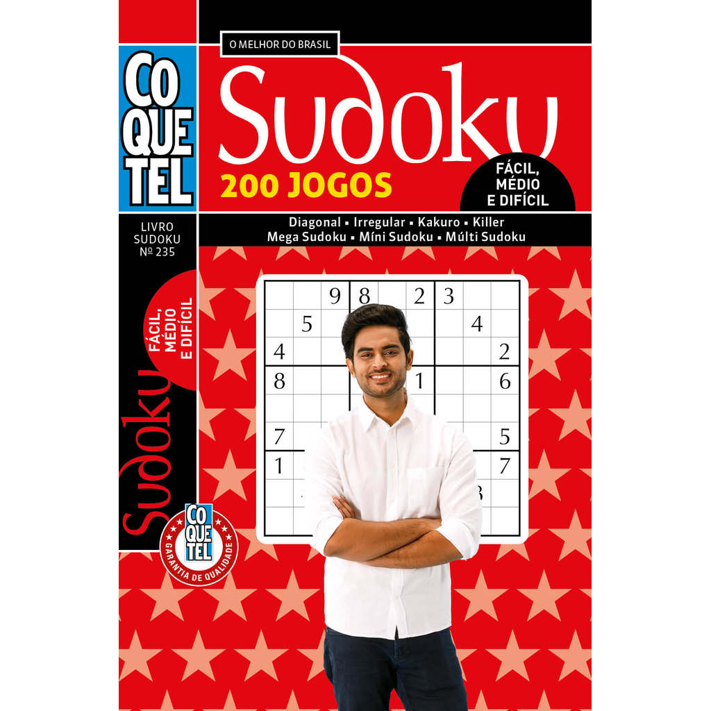 Livro Coquetel Sudoku 235