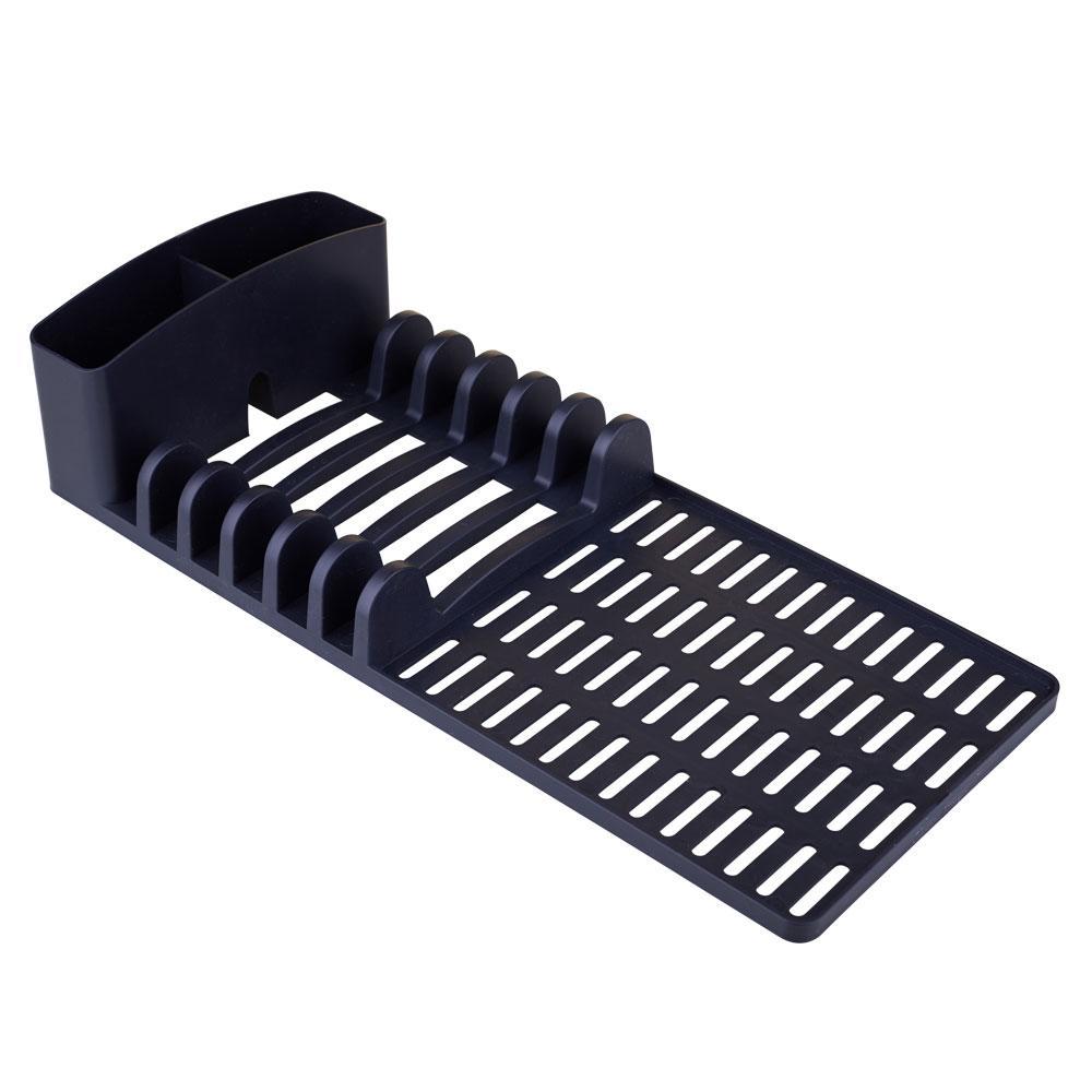 Escorredor Slim 6 Pratos 182 Dasplast Preto em Oferta na Shopee