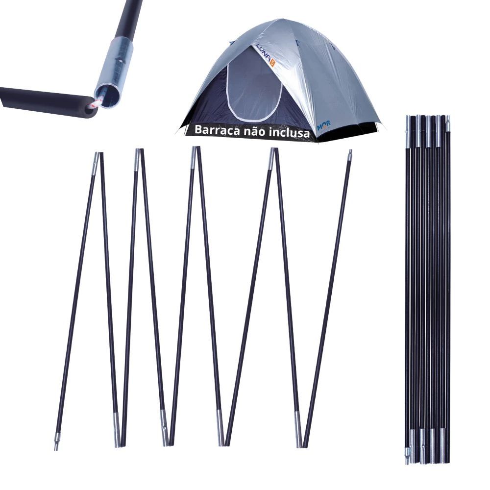 Varetas para Reposição de Barraca Luna 5 Pessoas Mor Pesca em Oferta na Shopee