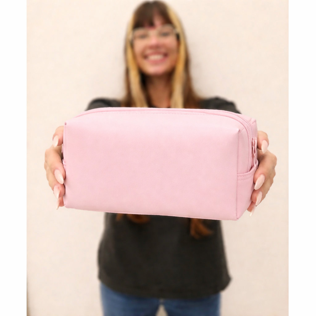 Kit Necessaires Feminina Maquiagem Cosméticos Viagem e Brindes