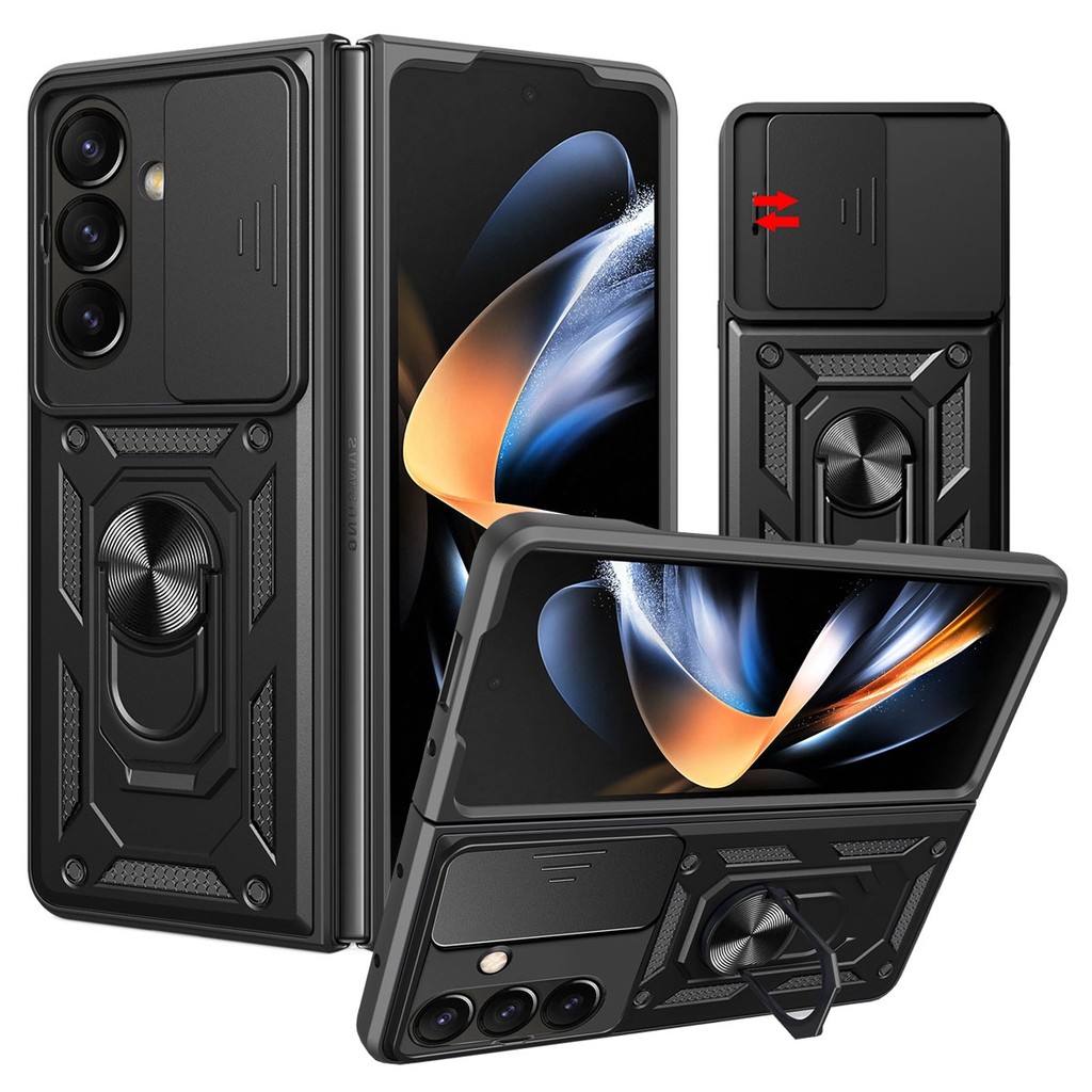 Capa Militar P/ Samsung Galaxy Z Fold 7 - Protetora Anti Impacto Queda Armadura 