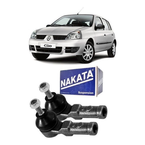 Par Terminal De Direção Clio Kangoo Megane Original Nakata