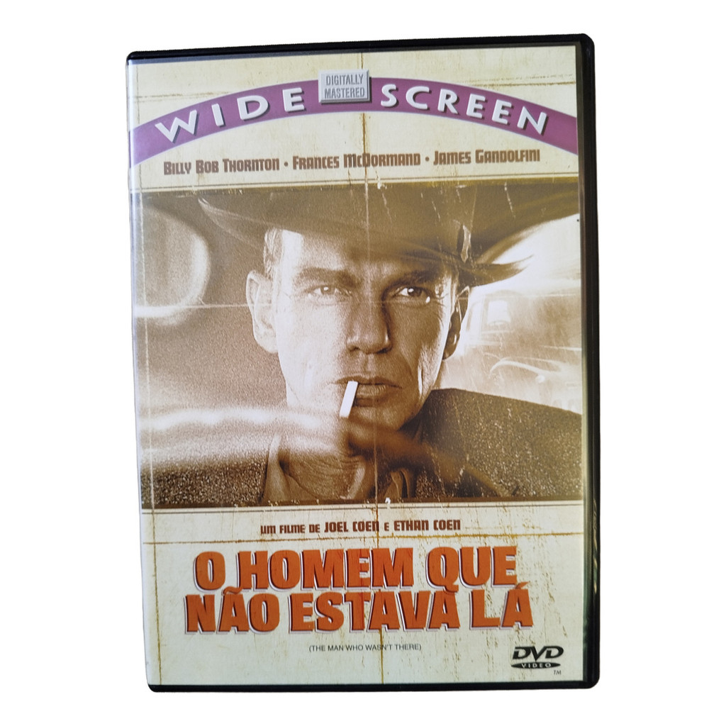 DVD Filme O Homem Que Não estava Lá 2001 Billy Bob Thornton
