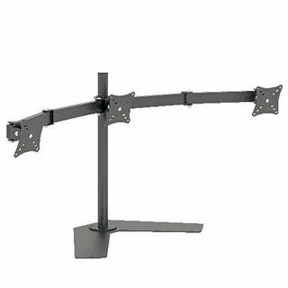 MT 3 ERGO Suporte para 03 Monitores Ate 27 Polegadas Cor: Preto suporte de mesa para 3 monitor, apoio bancada monitor
