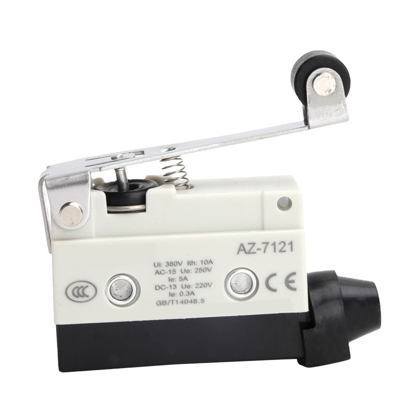 Sensor Fim Curso Mecânico Industrial Haste Roldana AZ-7121