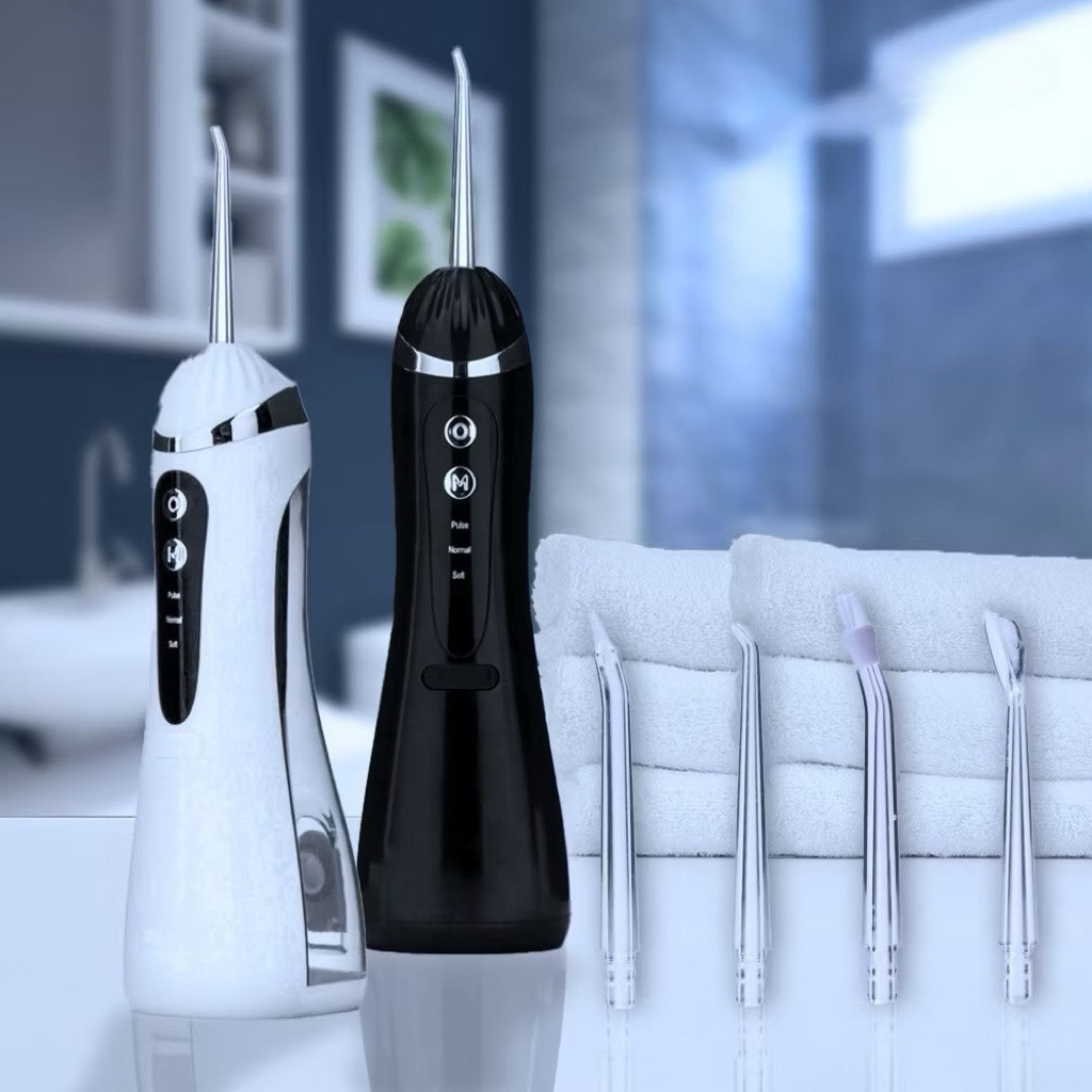 Irrigador Oral Portátil 200ML Recarregável USB 3 Modos Limpeza Profunda a vida