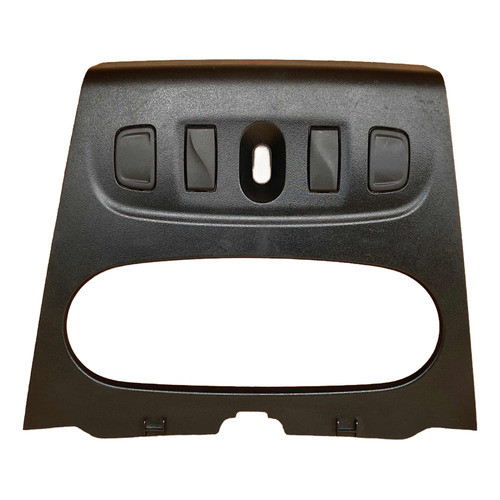 Moldura Central Painel Renault Sandero Logan Duster Original Preto Carro