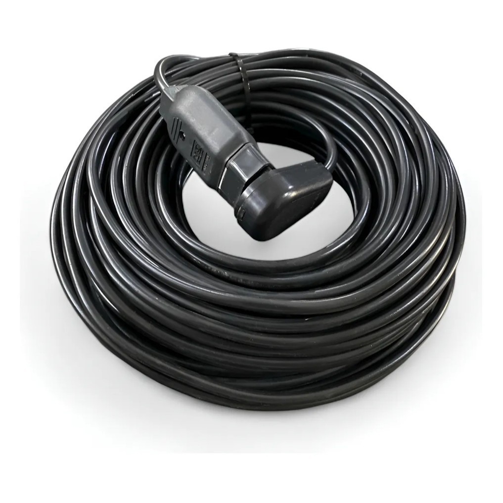 EXTENSÃO ELETRICA 50 MTS 10A  CABO PP 2X1,0 REFORÇADA  127/220V ANTI CHAMAS