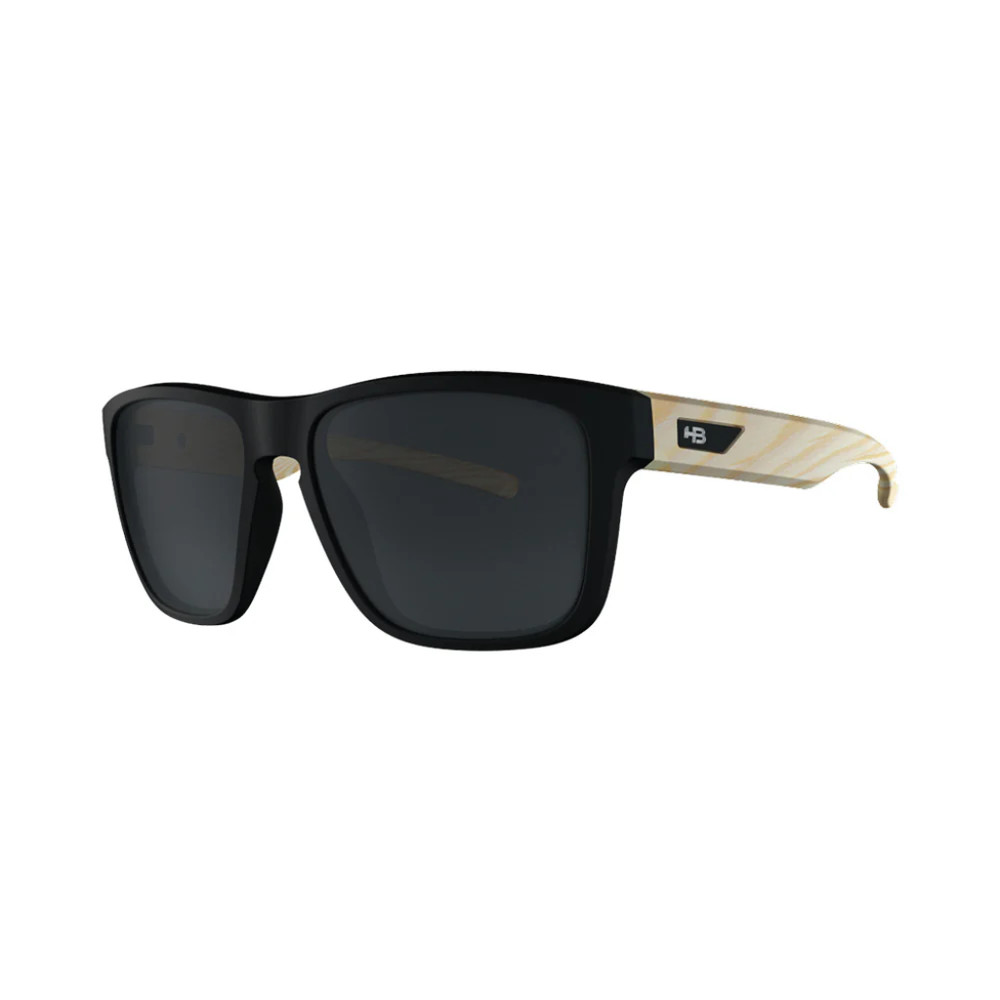 Óculos de Sol H-Bomb 2.0 HB Matte Black Wood Gray