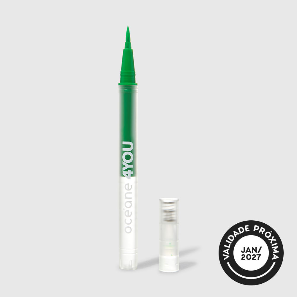 Caneta Delineadora Verde - Flash Color Pen Neon Green 4you 1,2ml