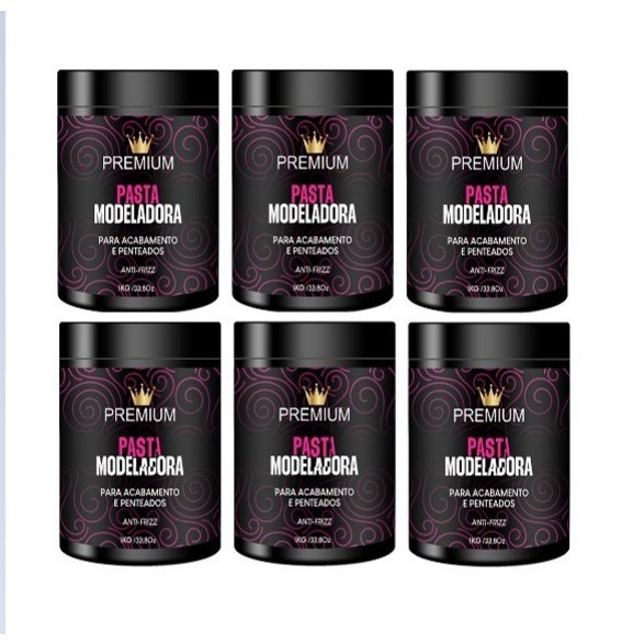 PASTA PREMIUM MODELADORA 1KG - 06 UNI em Oferta na Shopee
