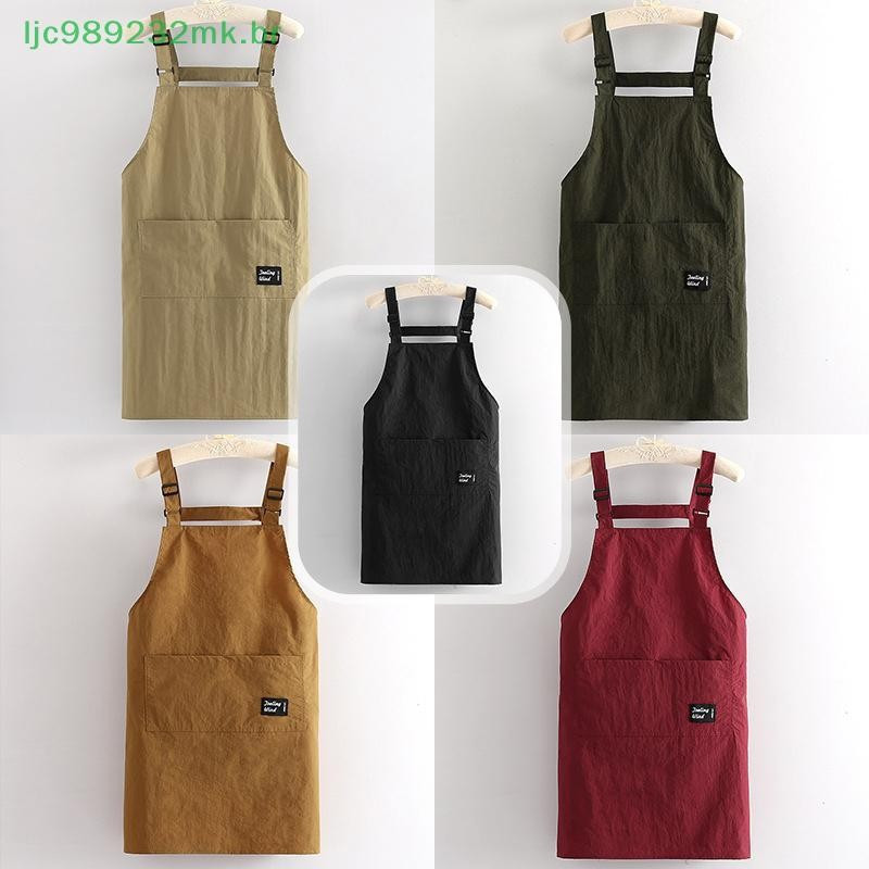 [MYBR] Nova Moda Estilo Alça Cruzada Avental Impermeável Cozinha Antiincrustante De Unissex Barbeiro Salão De Beleza Caf