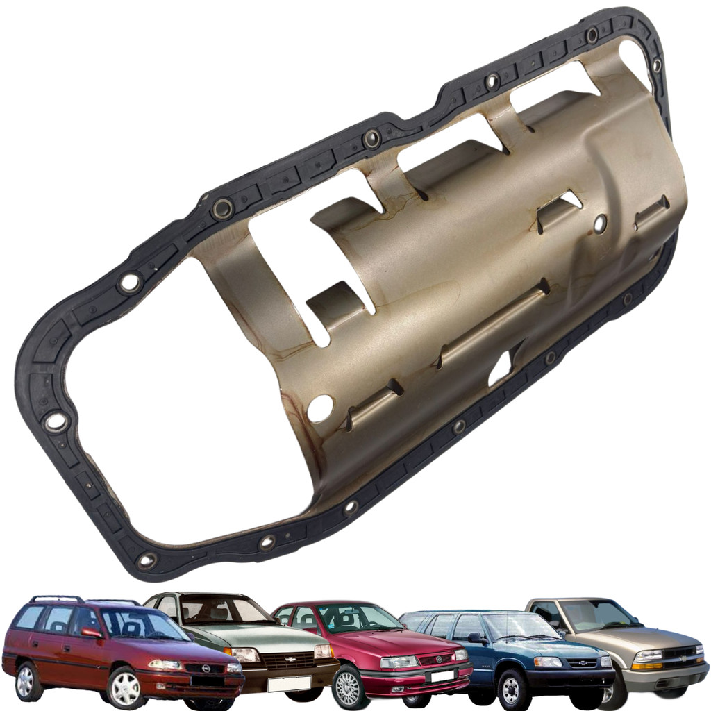Junta Cárter Motor BASTOS para Astra Blazer Ipanema Kadett Monza Omega S10 Vectra 1.8 2.0 2.2 2.4 8V 121907DF