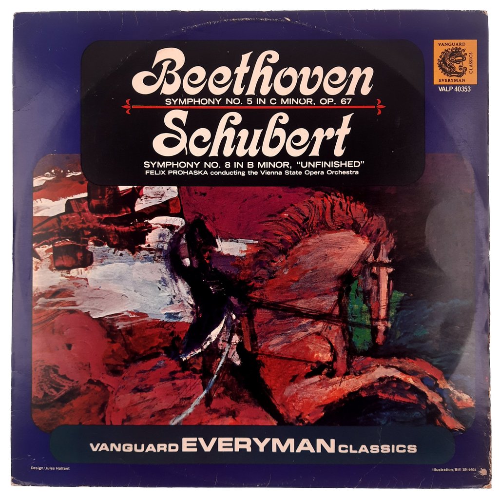 LP Beethoven/ Schubert - Beethoven Vienna State Opera. 1974