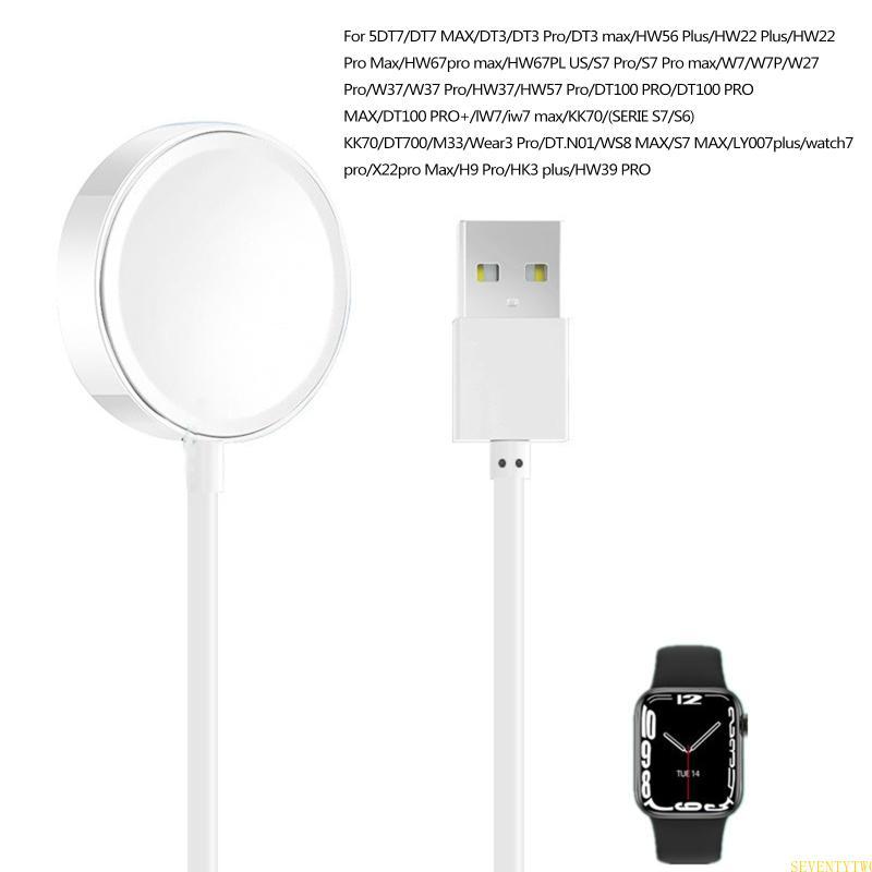 Suporte Carregador USB Para Adaptador Energia Carregamento Relógio DT7 DT3 DT100