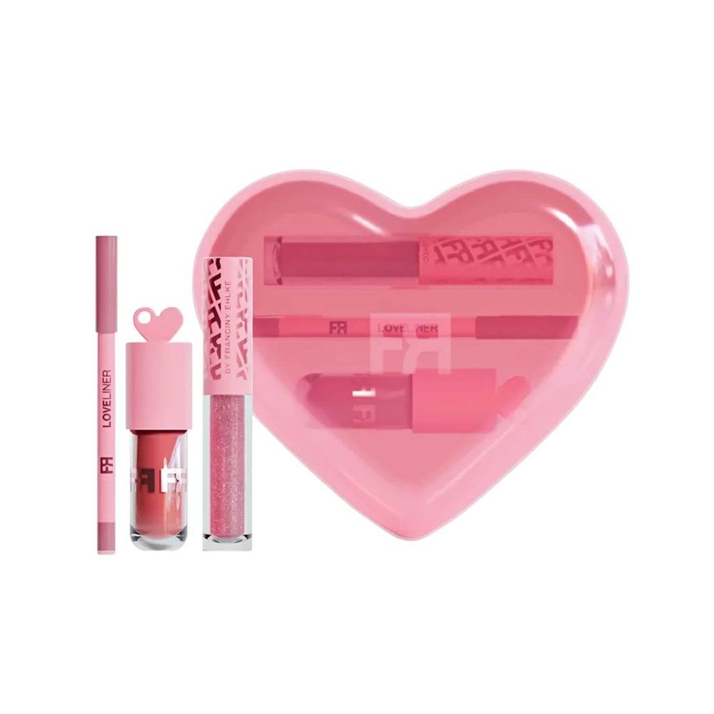 Kit Fran By Franciny Ehlke Love 2 Gloss Labial + 1 Lápis Labial em Oferta na Shopee